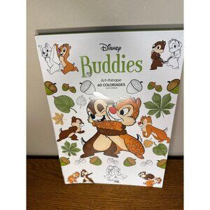 Disney buddies art therapie adult coloring book French NEW